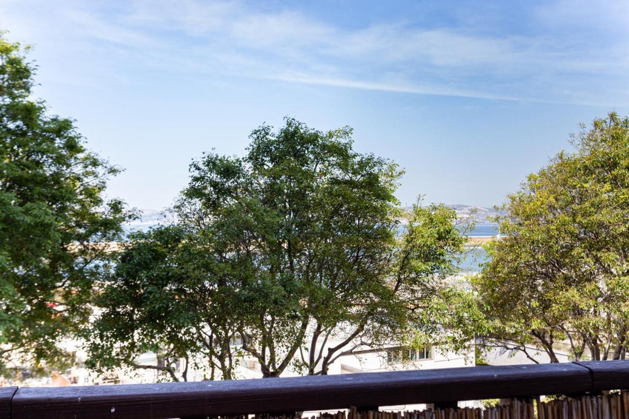 Terrasse Fadoli - Grande Terrasse Avec Vue Mer Et Cathedrale Marseille Ngoại thất bức ảnh