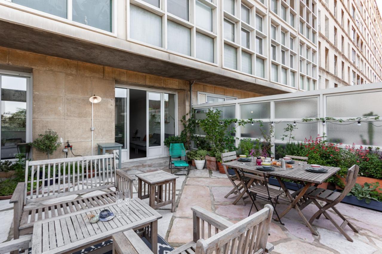 Terrasse Fadoli - Grande Terrasse Avec Vue Mer Et Cathedrale Marseille Ngoại thất bức ảnh